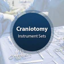 Neurosurgery surgery craniotomy surgical instruments set.